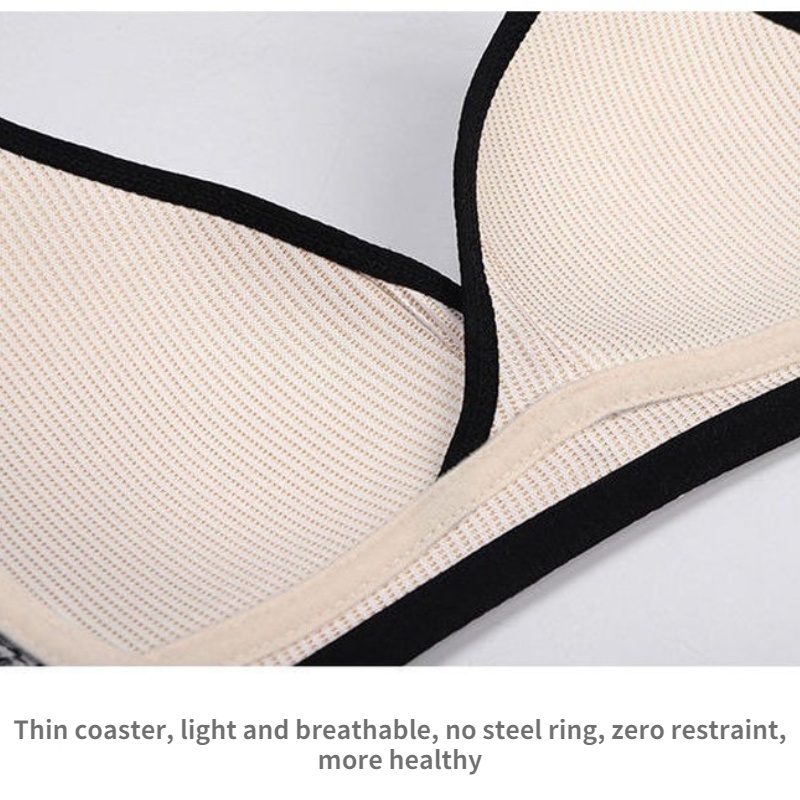 Áo Lót Không Gọng Kẻ Sọc Caro Quyến Rũ Hợp Thời Trang Cho Bạn Gái