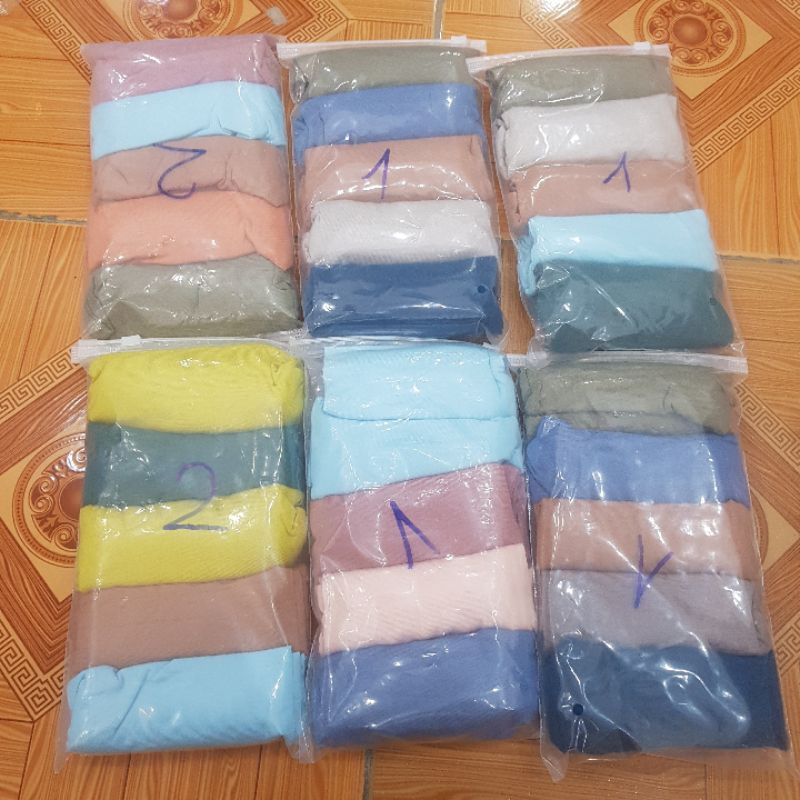 Sét 5 quần phông sơ sinh cho bé