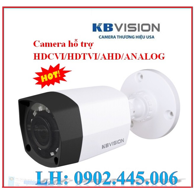 Camera Quan Sát 1.0MP KBVISION KX-1001C4, BẢO HÀNH  2 NĂM