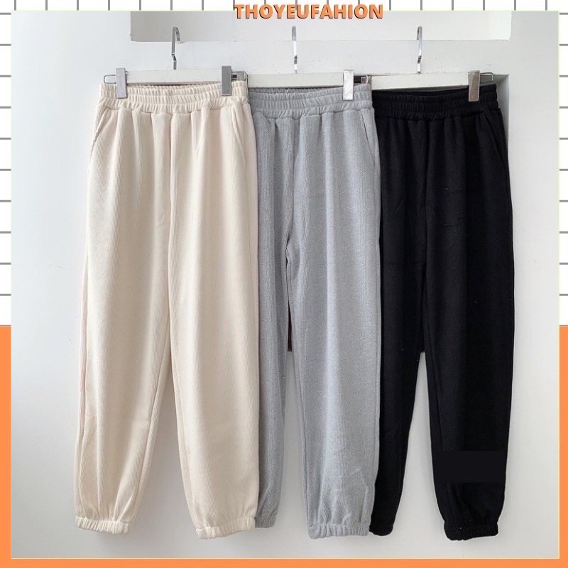 Quần Baggy Nhung Tăm siêu đẹp