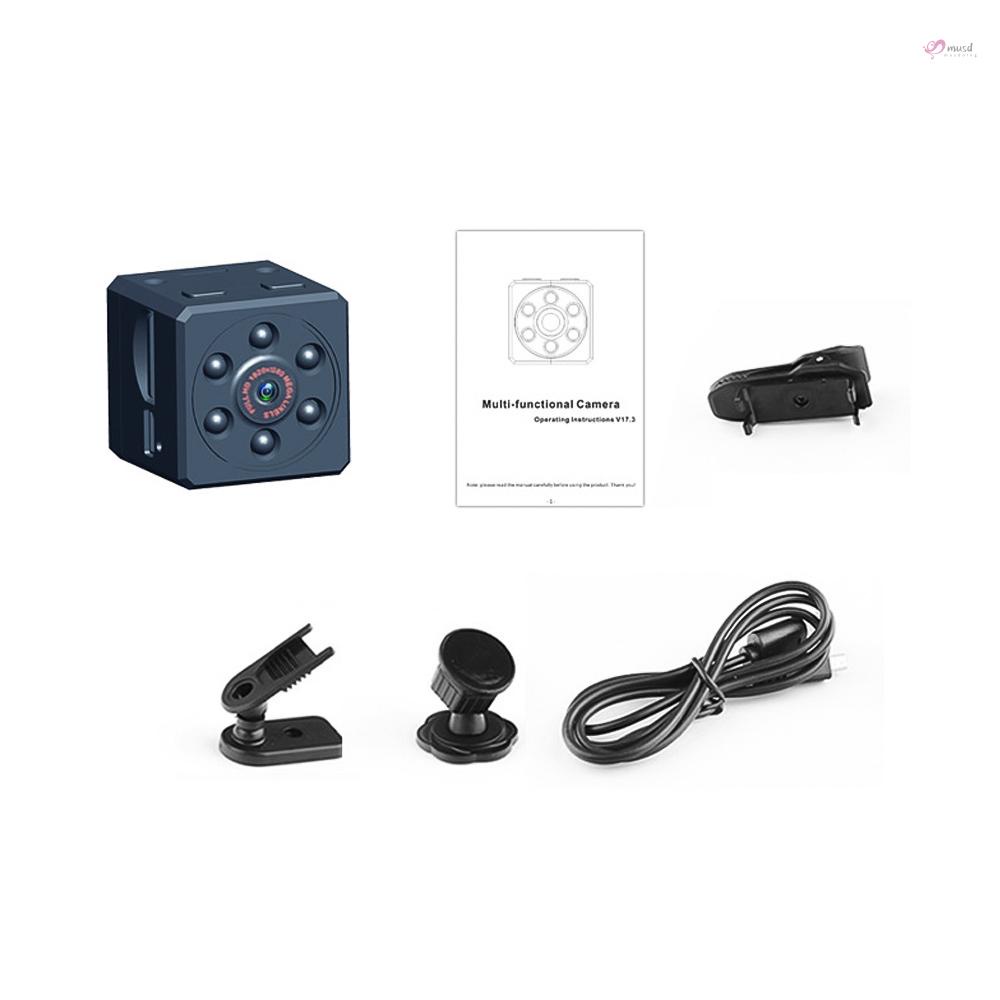 Camera hành trình mini HD 1080P với khe cắm thẻ TF cảm biến chuyển động hồng ngoại không dây kèm phụ kiện cho nhà ở
 | BigBuy360 - bigbuy360.vn