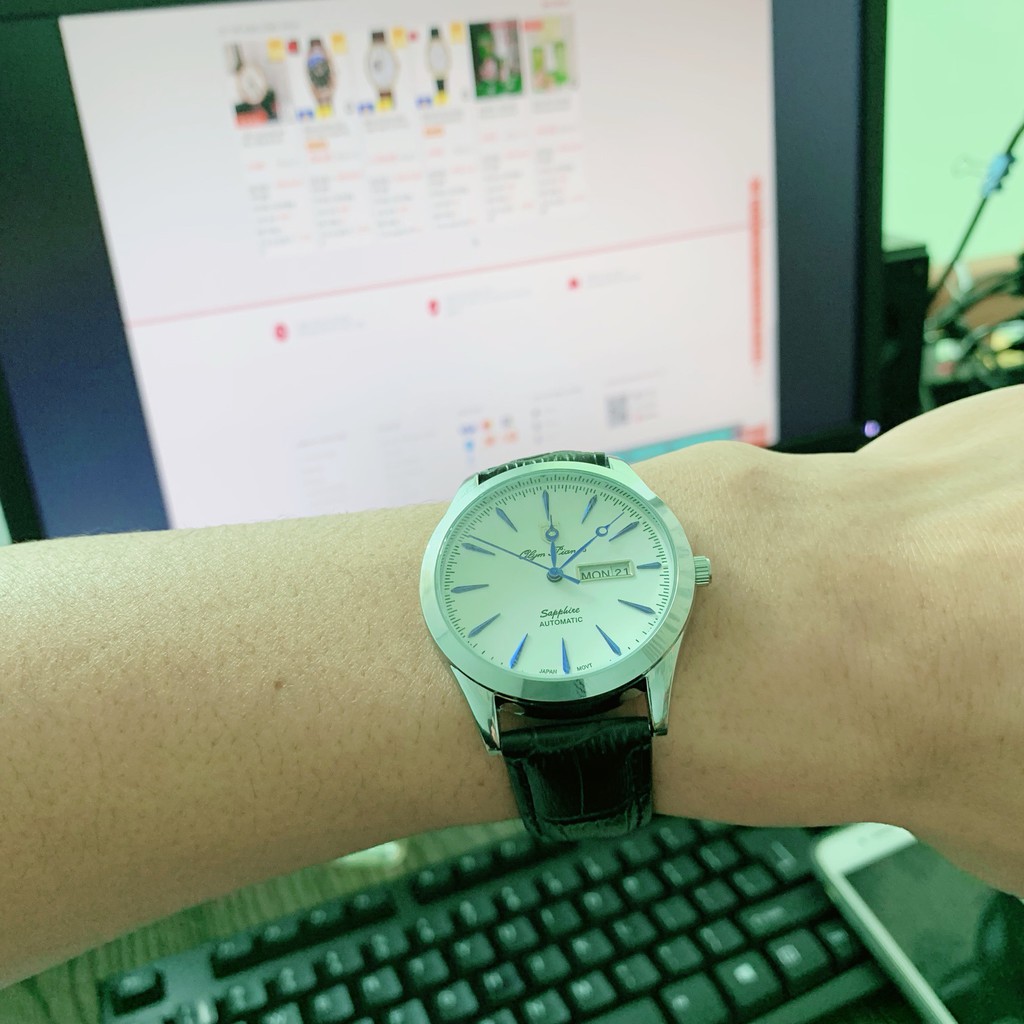 Đồng Hồ Nam Olym Pianus OP12266 Chính Hãng Dây Da Cao Cấp Mặt Kính Sapphire Chống Xước, Chống Nước - BH Hãng 12 Tháng | BigBuy360 - bigbuy360.vn