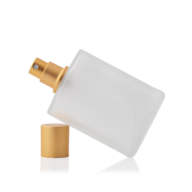 [HCM] Chai Chiết Nước Hoa Thủy Tinh 30ml, 50ml, 100ml kiểu Gio Trắng thân đục, thủy tinh dày dặn.