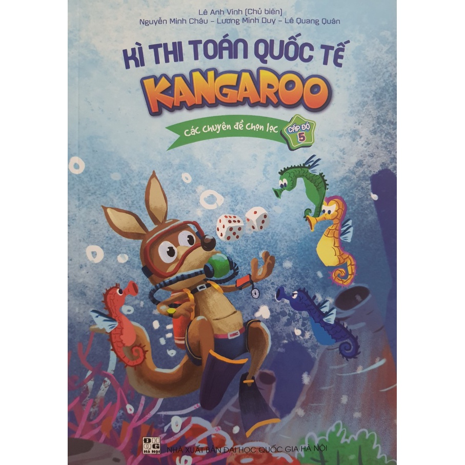 Sách - Kì thi toán quốc tế Kangaroo các chuyên đề chọn lọc cấp độ 5