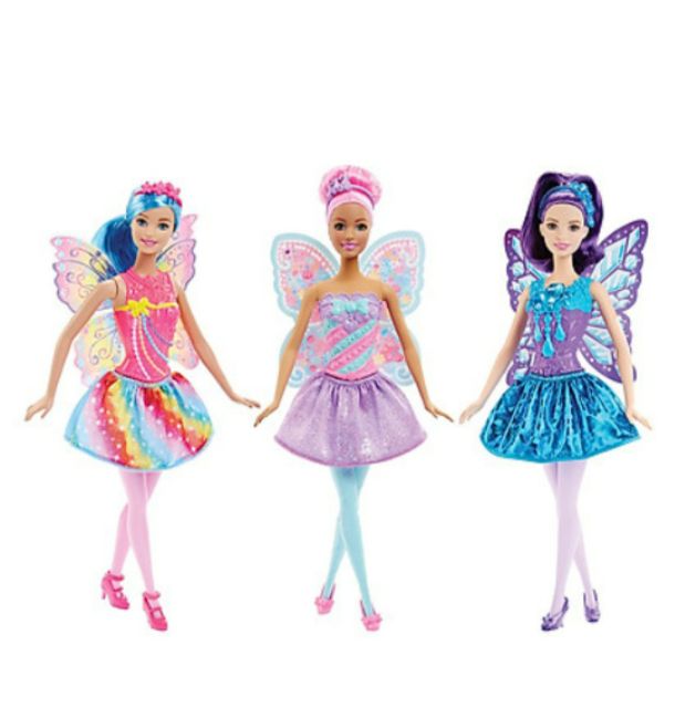 BÚP BÊ BARBIE TIÊN BƯỚM SẮC MÀU _DHM50