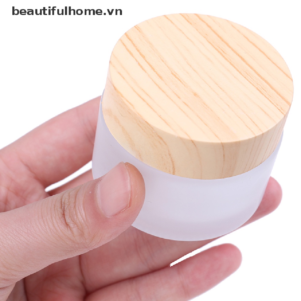 [Hàng mới về] Lọ thủy tinh đựng mỹ phẩm trang điểm 5g 10g 15g 30g 50g