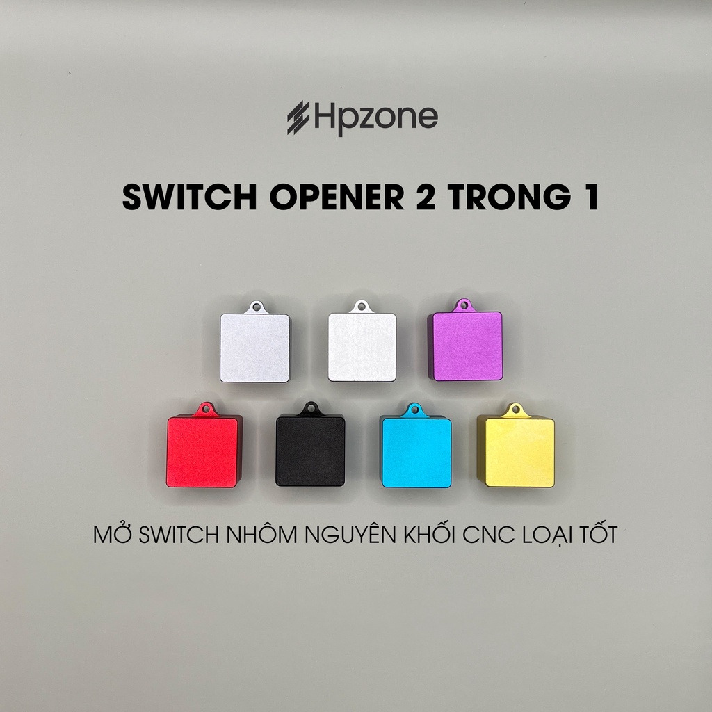 Switch Opener công cụ tháo công tắc phím bàn phím cơ 2 trong 1 nhiều màu loại dày