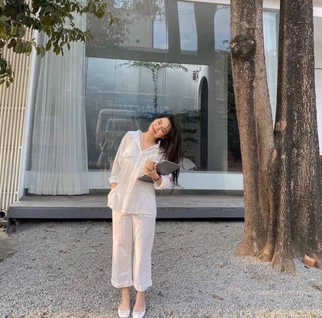 [ BAO ĐẸP] set áo sơmi quần suông ⚡HÀNG SẴN ⚡CÓ HÌNH THẬT SSQD988 | BigBuy360 - bigbuy360.vn