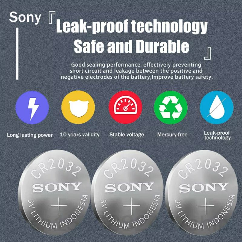 Pin CMOS CR2032 Sony cho máy đo tiểu đường