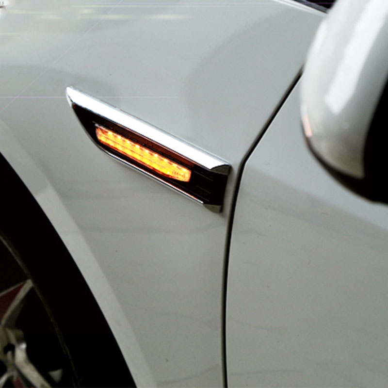 Set 2 Đèn Tín Hiệu Led Cho Chevrolet Chevy Cruze 2009 2010 2011 2012 2013 2014