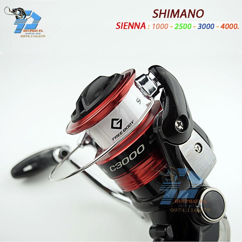 Máy câu cá Shimano SIENA 1000 - 4000