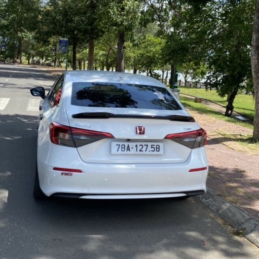Đuôi gió thể thao, cánh lướt gió Xe Honda CIVIC 2022- Hàng Mộc Chưa Sơn +Tặng kèm keo dính