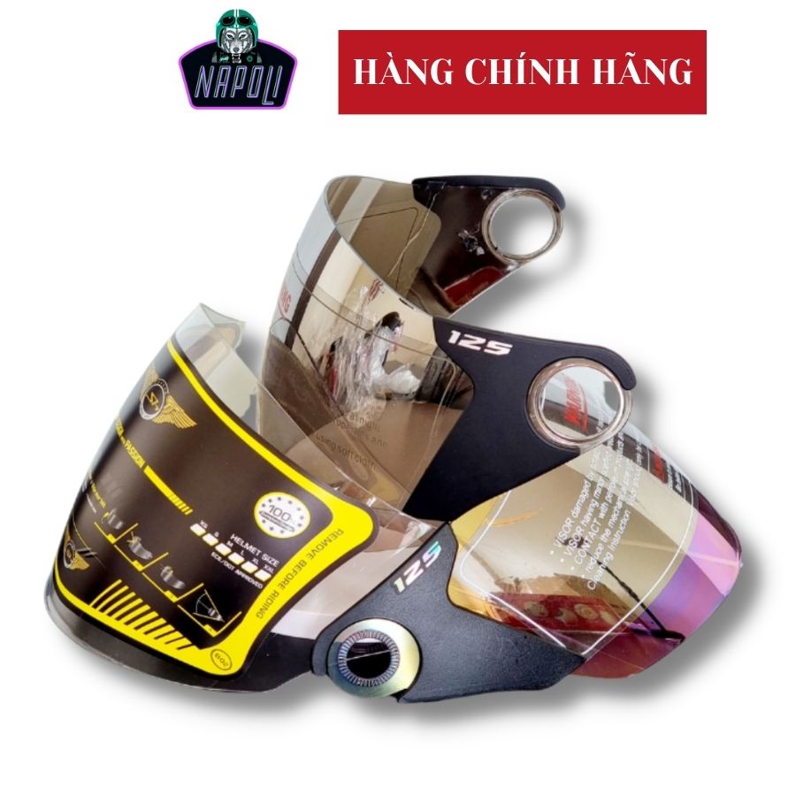 Kính thay thế mũ bảo hiểm NAPOLI chụp tai N125