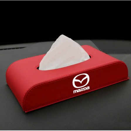 Hộp đựng khăn giấy để hộp tỳ tay cho xe hơi mazda 6/3/2 cx-5 cx-4