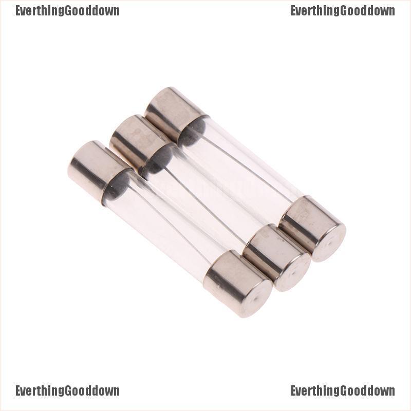 Cầu Chì Ống Thủy Tinh 6x30mm 250v F1A 2a 3a 5a 6a 8a 10a 20a 30a