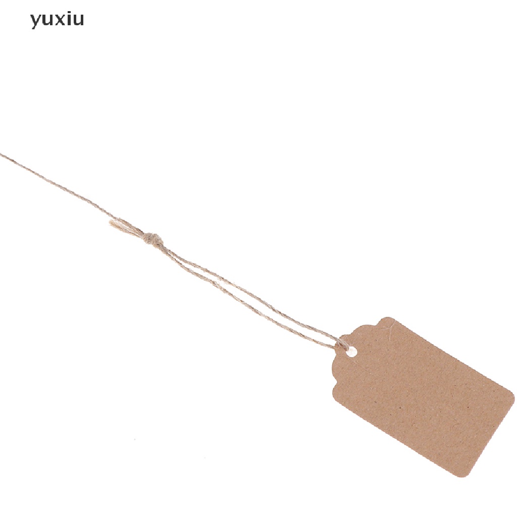 Set 100 Thẻ Tag Giấy 20m Dùng Để Ghi Giá Tiền Trang Sức Tiện Dụng