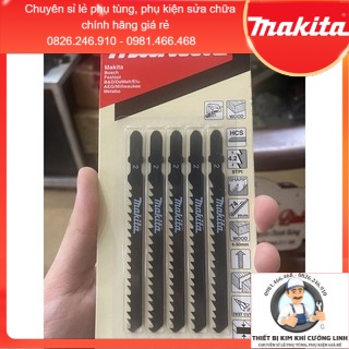 Lưỡi cưa lọng gỗ/nhanh 5cái/bộ Makita D-34883 👉Hàng Chính Hãng👈 ⚡️𝐅𝐑𝐄𝐄 𝐒𝐇𝐈𝐏⚡️