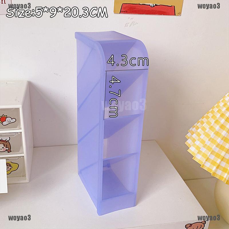 Hộp Đựng Bút / Đồ Trang Điểm 4 Ngăn Nhiều Màu Tiện Lợi