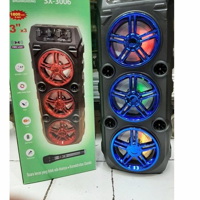 Loa Karaoke 3 Cấp Độ Sx-Y3006 Bonus