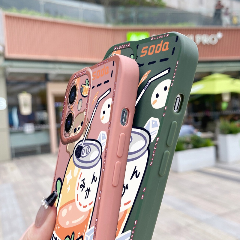 Ốp Điện Thoại Viền Vuông Chống Sốc Bảo Vệ Camera Cho OPPO A74 A95 4G F19 F19s