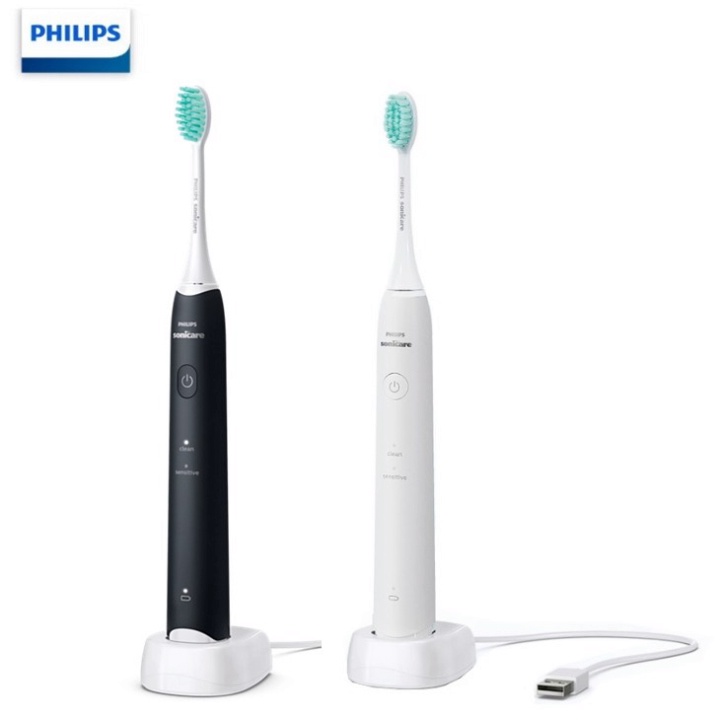 Bàn chải đánh răng điện, thương hiệu cao cấp Philips HX2421 - Hàng Chính Hãng (Bảo hành 12 tháng) {CHÍNH HÃNG 100%}