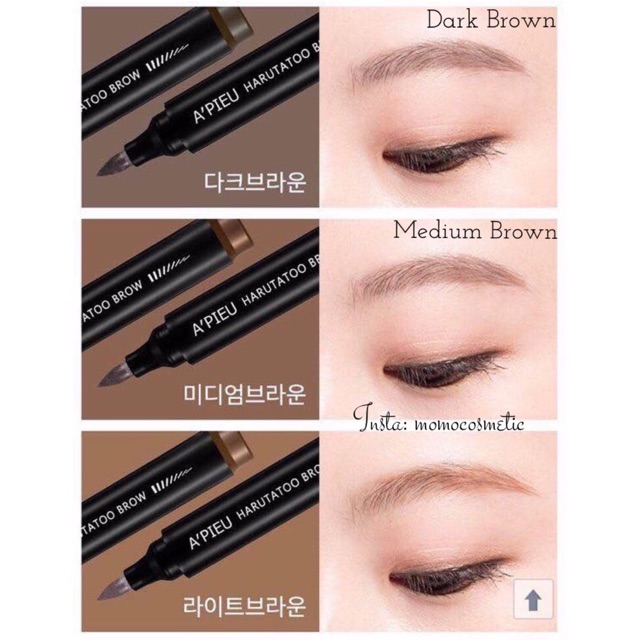 Kẻ mày dạng bút dạ Harutatoo Brow A'pieu