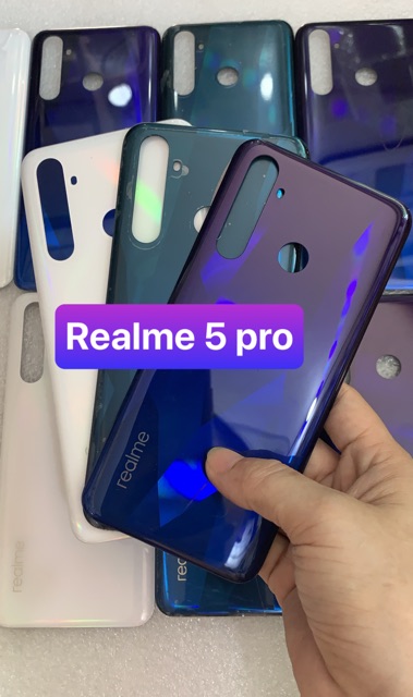 Nắp lưng oppo realme 5 pro