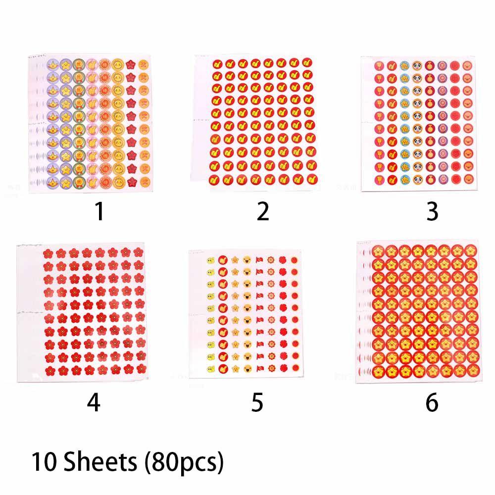 1 Miếng Dán Khen Thưởng Hoa DIY Cho Giáo Viên / Nhật Ký