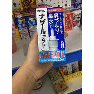 Xịt xoang nazal nhật bản 30ml