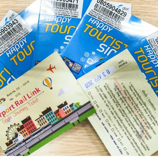 Sim du lịch thái lan tặng thẻ arl tàu điện thái lan