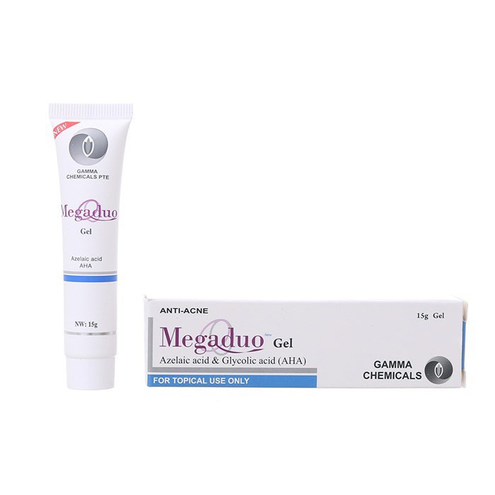 MEGADUO PLUS Retinal / Gel Mega Duo Azelaic Acid - giảm mụn, giảm thâm, dưỡng da, mờ sẹo 15g