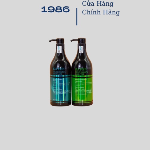 Cặp Dầu Gội Xả Kafen Hoàn Hình 800ml.Phục Hồi Tóc Hư Tổn,Tóc Nát,Tóc Yếu.HÀNG CHÍNH HÃNG