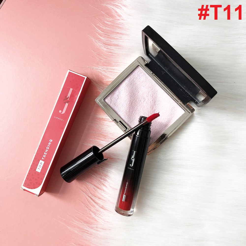 Set son 3 cây T&J son kem lì cực nhẹ môi, giữ màu đến 24h | BigBuy360 - bigbuy360.vn