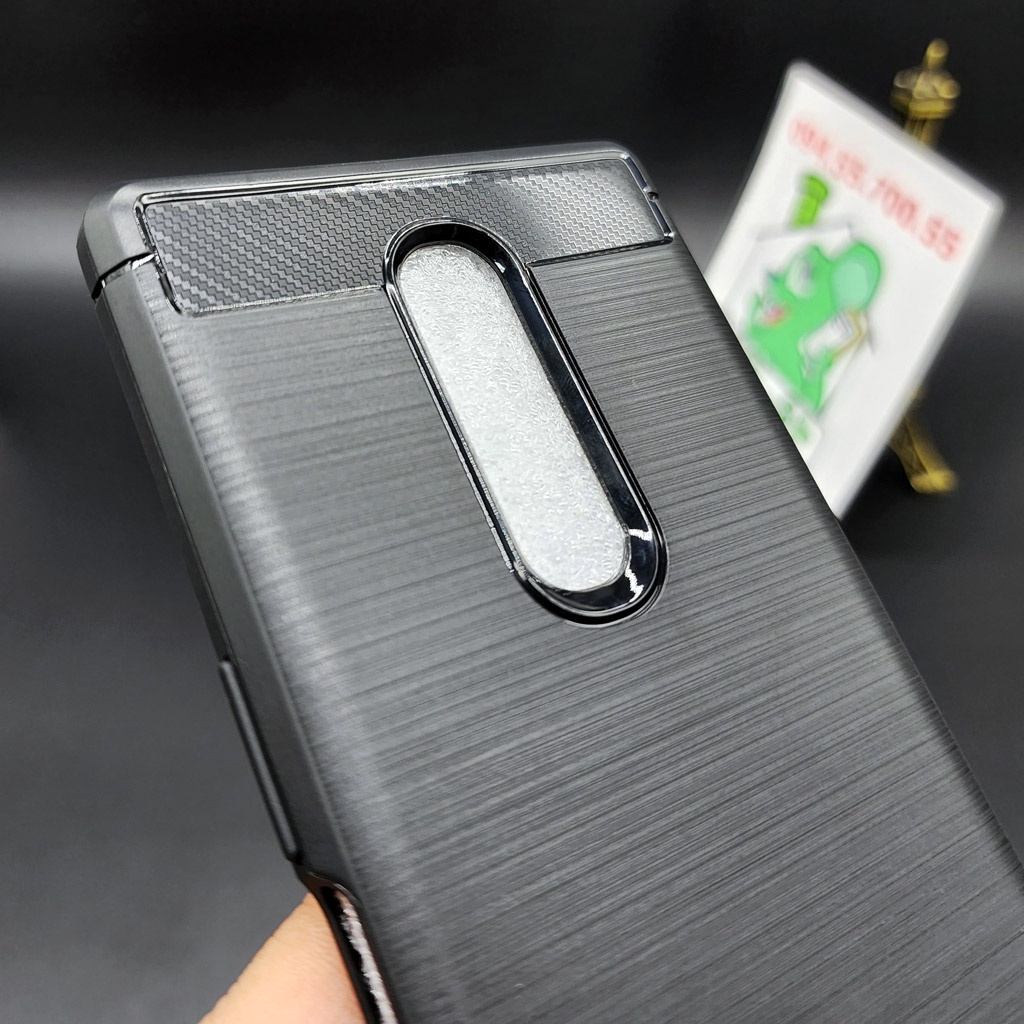 [Ảnh Thật] Ốp Lưng SONY Xperia 1/ XZ4 Dẻo Carbon Phay Xước Chống Sốc