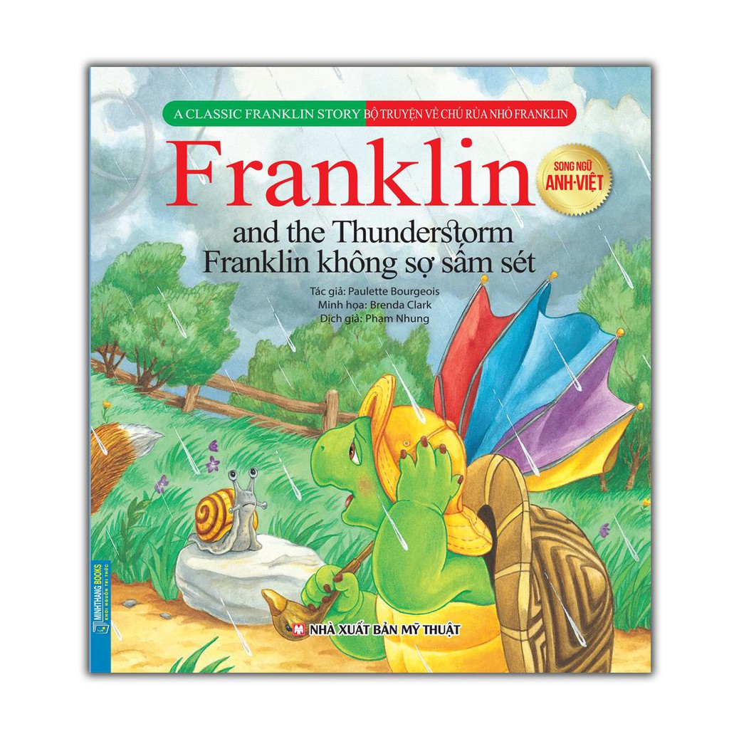 Sách - Combo Bộ truyện về chú rùa nhỏ Franklin (song ngữ Anh-Việt)