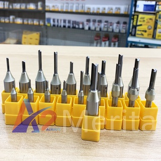 Mũi phay thẳng gỗ TCT cốt 1/4" (6.35mm) và cốt 1/2" (12.7mm)Arden ( Tùy chọn size - giá lẻ 1 mũi)