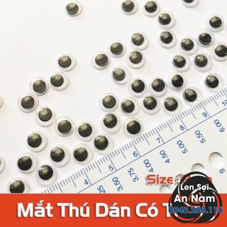 Mắt Thú Dán Các Size