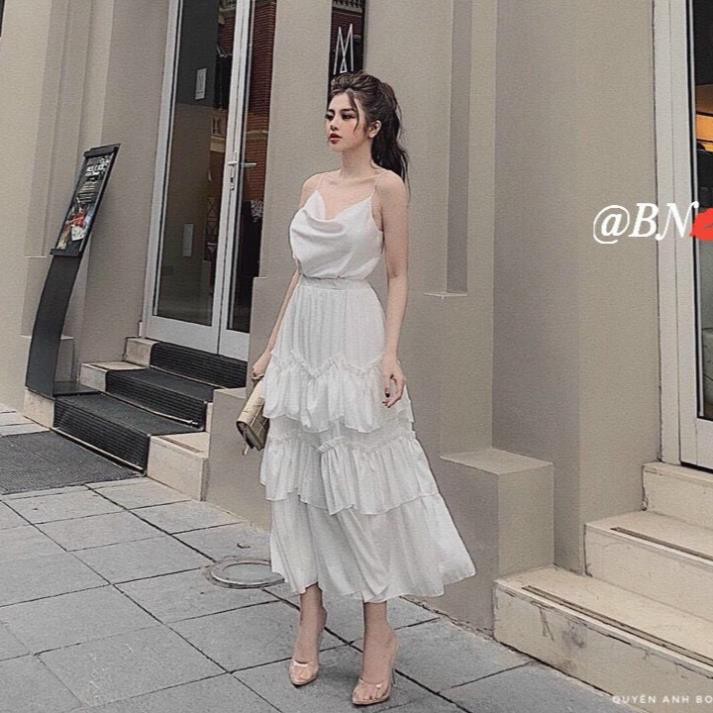 Set đồ nữ cá tính, set váy liền thân đi chơi sang chảnh mùa hè đẹp 8A00116 JKR | BigBuy360 - bigbuy360.vn