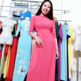 XẢ ÁO DÀI TRƠN CÁC MÀU