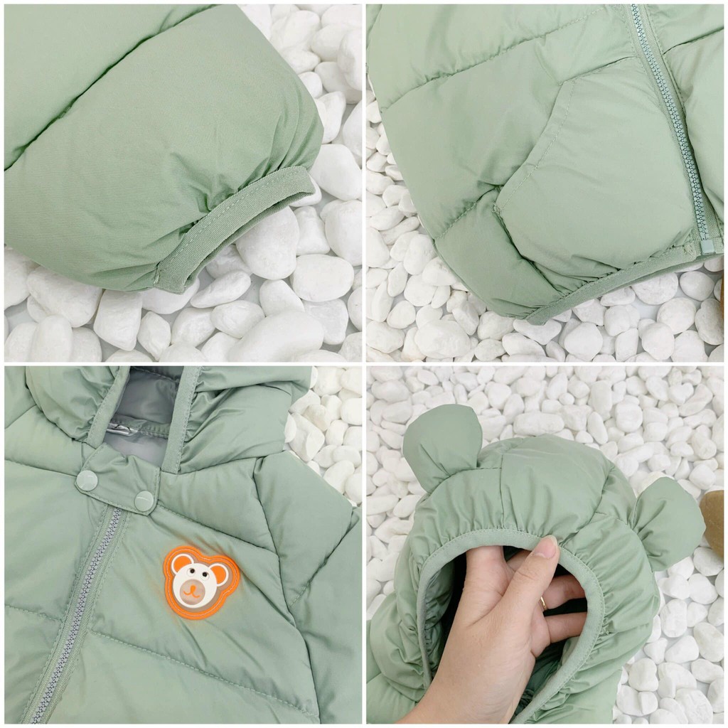 Áo phao tai gấu phát sáng cho bé