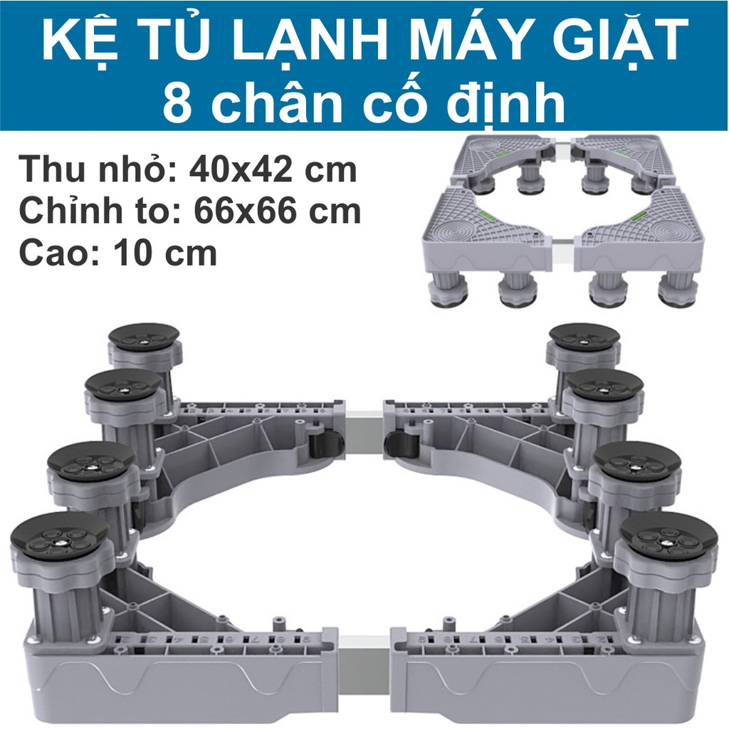 Kệ tủ lạnh, máy giặt thông minh - cho nhiều tủ lạnh và máy giặt.