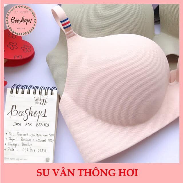 Áo Lót Su Pháp Thông Hơi Nâng Đẩy Ngực Không Gọng SIêu Đẹp - BUYTOP.VN