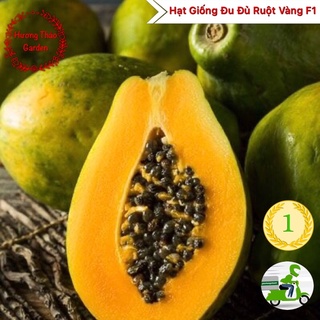 Hạt đu đủ ruột vàng f1 10 hạt