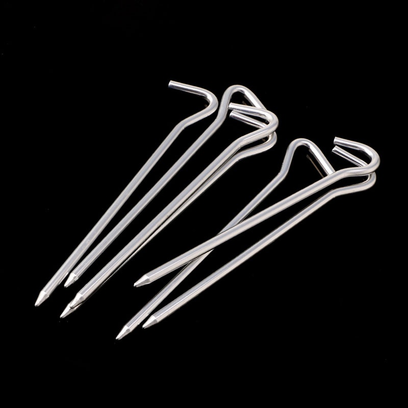 Cọc Dựng Lều Bằng Hợp Kim Nhôm 18cm Chất Lượng Cao