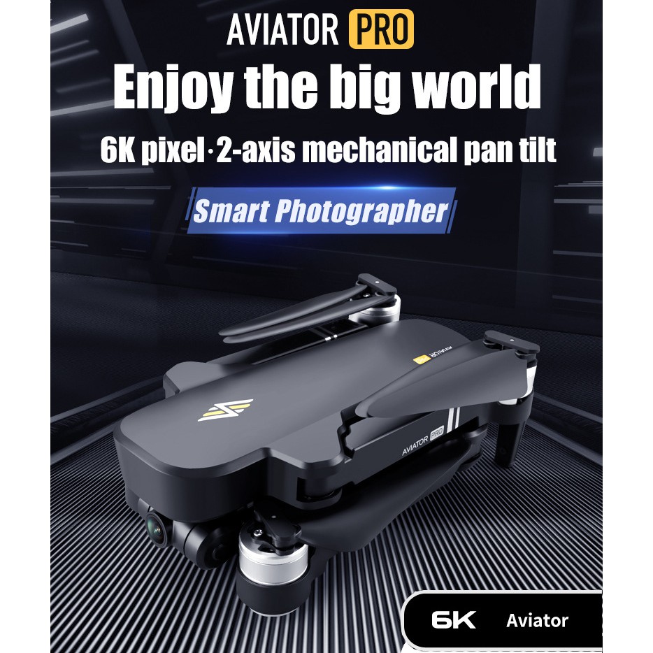 Flycam Aviator 8811 Pro - gimbal 2 trục camera 6K,Chất lượng cao,Hàng mới 100%