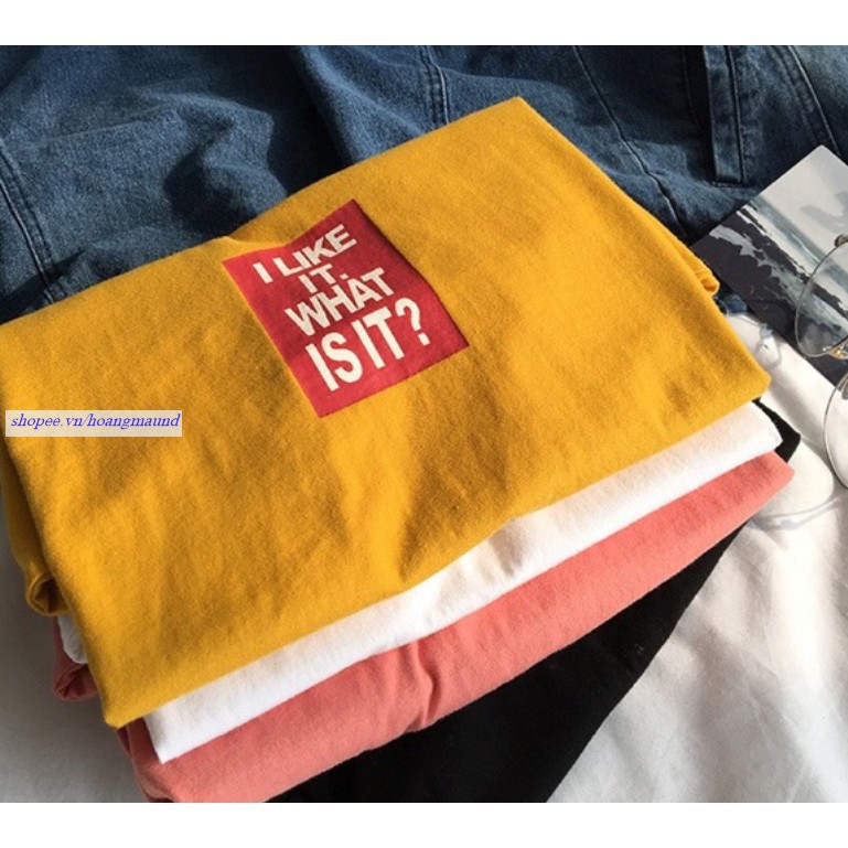 FREESHIP ĐƠN 99K_ÁO THUN TAY LỠ FORM RỘNG I ILKE WHAT IS IT . . | BigBuy360 - bigbuy360.vn