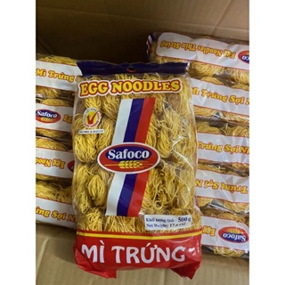 Mì trứng đặc biệt SAFOCO sợi nhỏ 500g