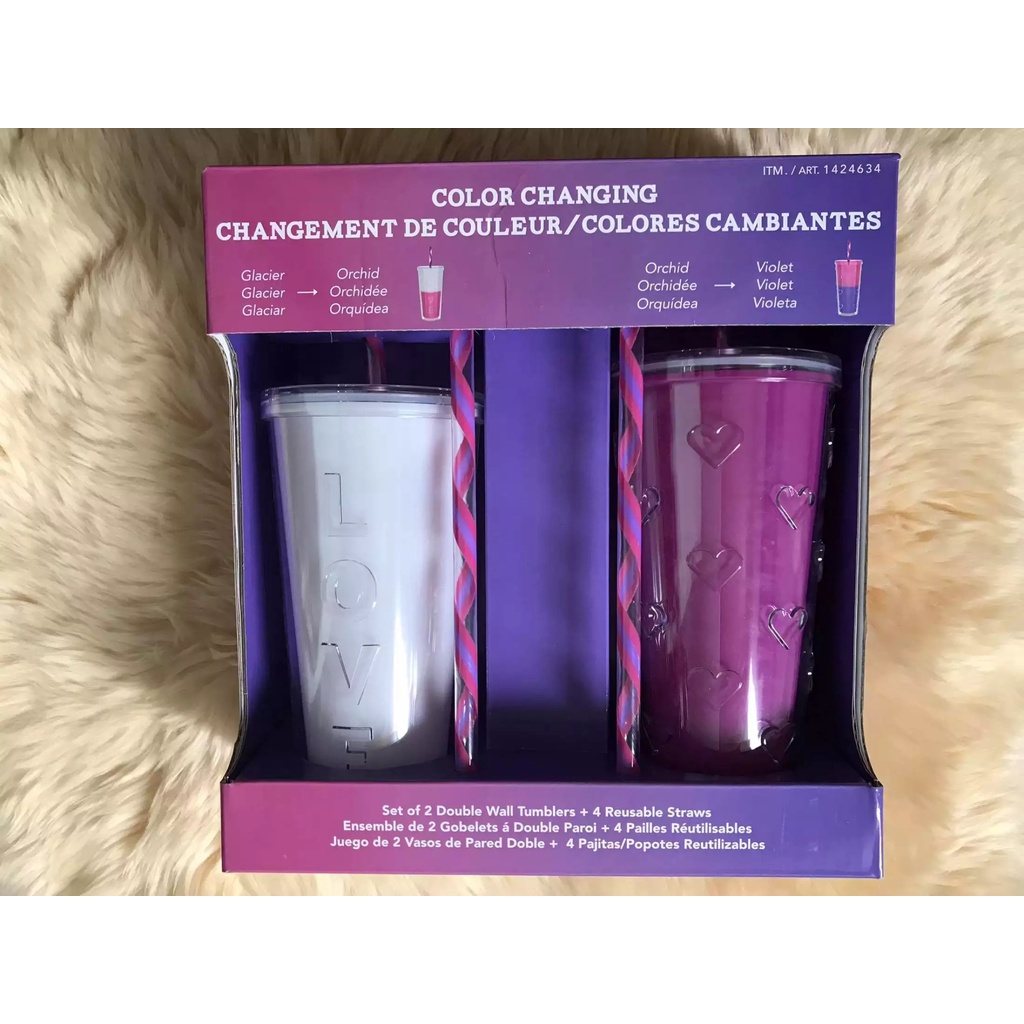 LY ĐỔI MÀU VỚI NƯỚC LẠNH PARKER LANE COLOR CHANGING TUMBLER