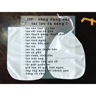 Túi lọc sữa đậu nành, sữa hạt