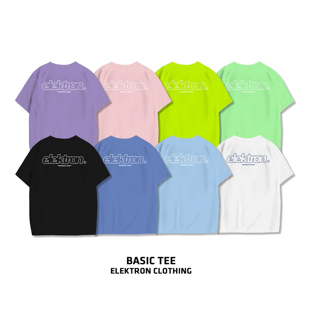 Áo thun ELEKTRON BASIC TEE (10 màu) - Elektron Clothing | BigBuy360 - bigbuy360.vn